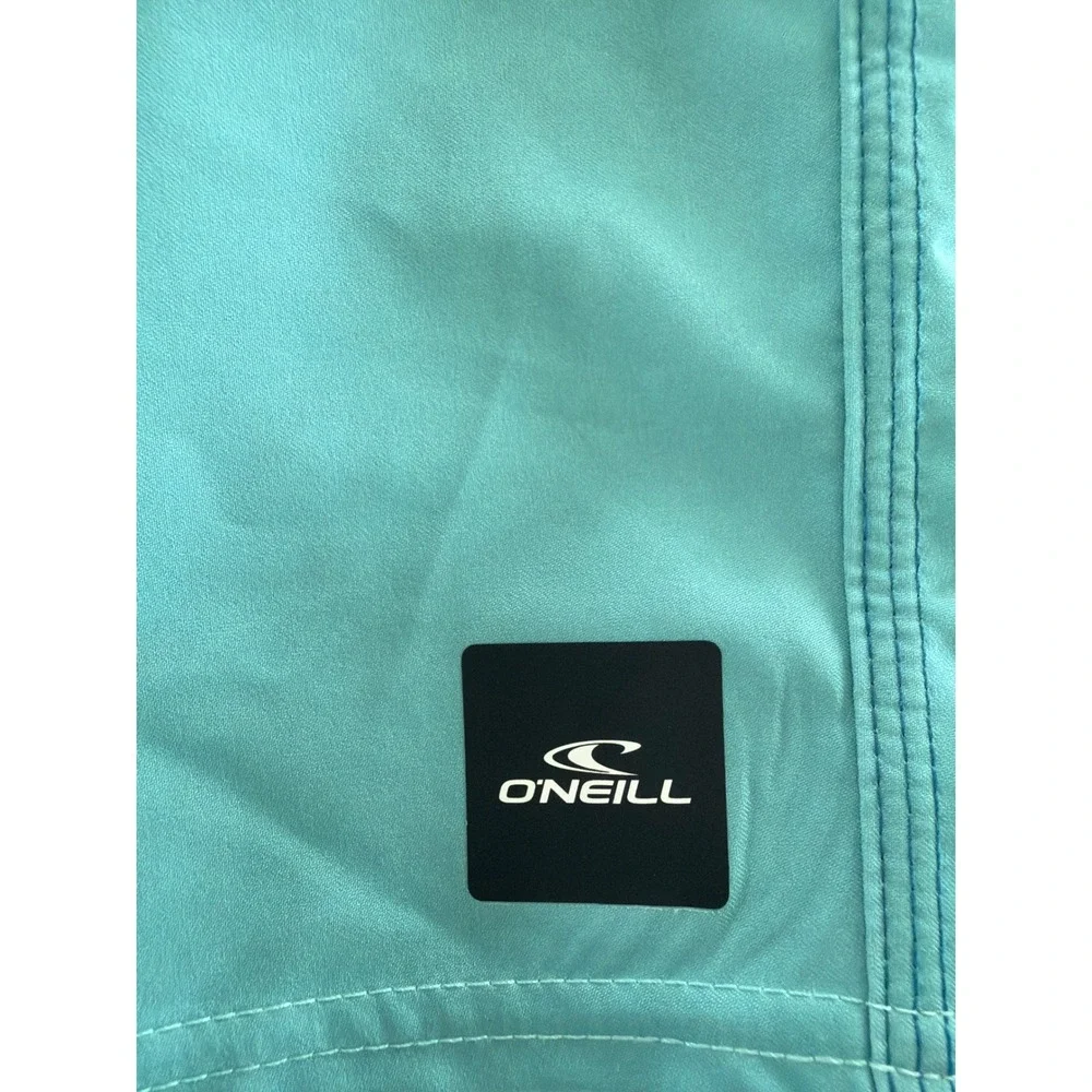 ONeill Hyperfreak Boys Board Shorts Blue Teal Tri-Block Size 29 New